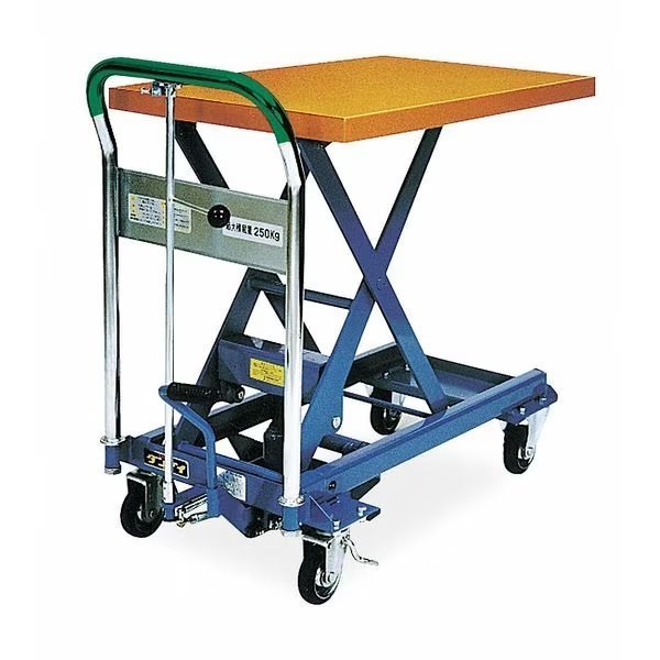 Scissor Lift Table, 550 lb. Cap, 19-3/4"W, 31-1/2"L, Southworth, Mfr#: L-250