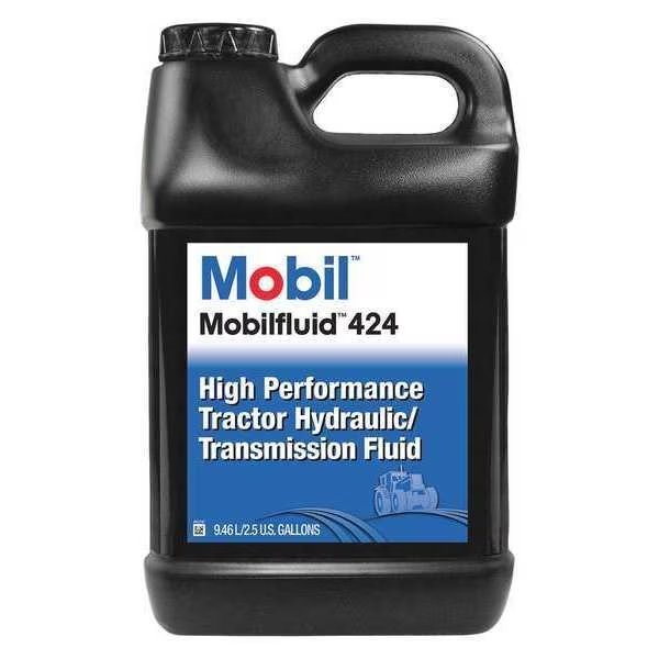 Drive Train Transmission Fluid, Bottle, 2.5 gal, Powershift Transmissions, Mobil, Mfr#: 101189