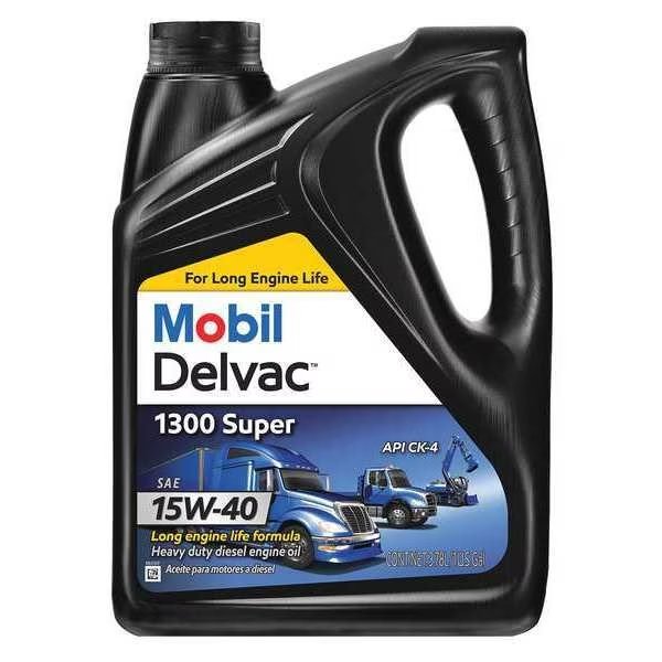 Mobil Delvac 1300 Super 15W-40, Diesel, 1 Gal, Mobil, Mfr#: 122492