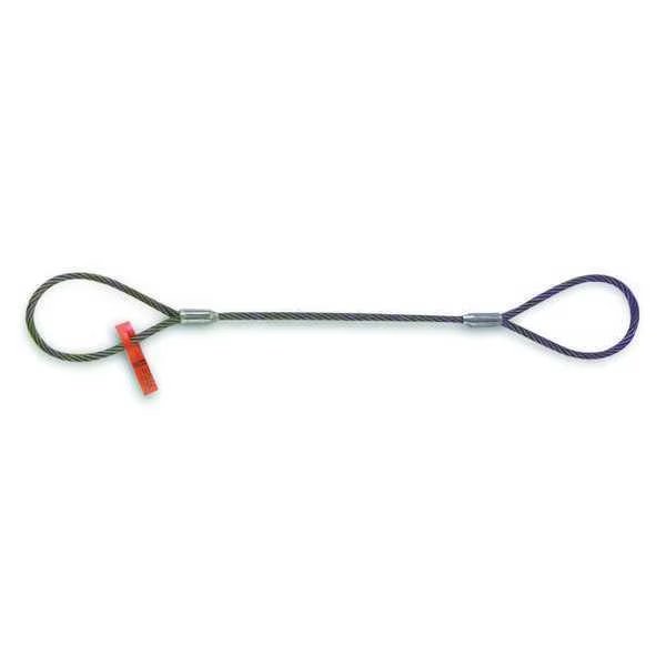 Sling, Wire Rope, 2 ft., Lift-All, Mfr#: 14IEEX2