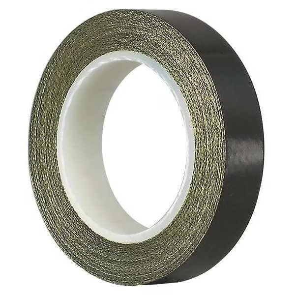 Antistatic Tape, 3 In x 18 yd, 5 mil, Black, Tapecase, Mfr#: 15C812