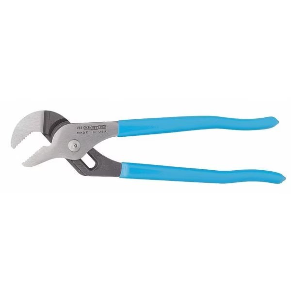 9 1/2 in Straight Jaw Tongue and Groove Plier, Serrated, Channellock, Mfr#: 420