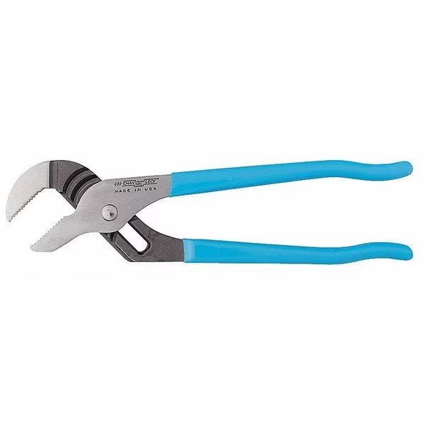 10 in Straight Jaw Tongue and Groove Plier, Serrated, Channellock, Mfr#: 430