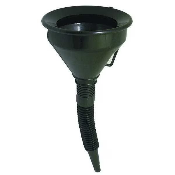 Polyethylene, 1 qt., 16", 6", 1/2", Black, Funnel King, Mfr#: 32825