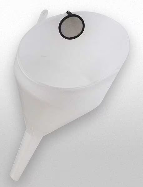 Polyethylene, 120 oz., 16", 8", 7/8", Funnel King, Mfr#: 90080