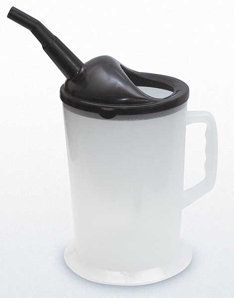 Measuring Container, 155 Ounce, Ht 15 In, Funnel King, Mfr#: 94046