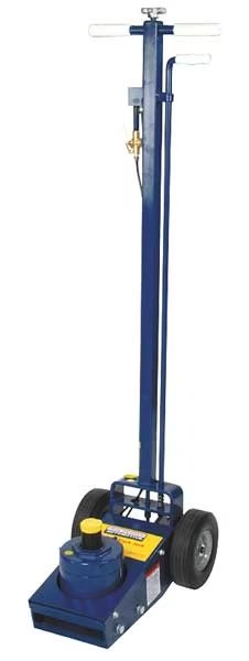 25 Tons Air/Hydraulic Axle Jack 21-1/2" Max. Lifting H., 8-1/4" Min. Lifting H, Hein-Werner, Mfr#: HW93735A