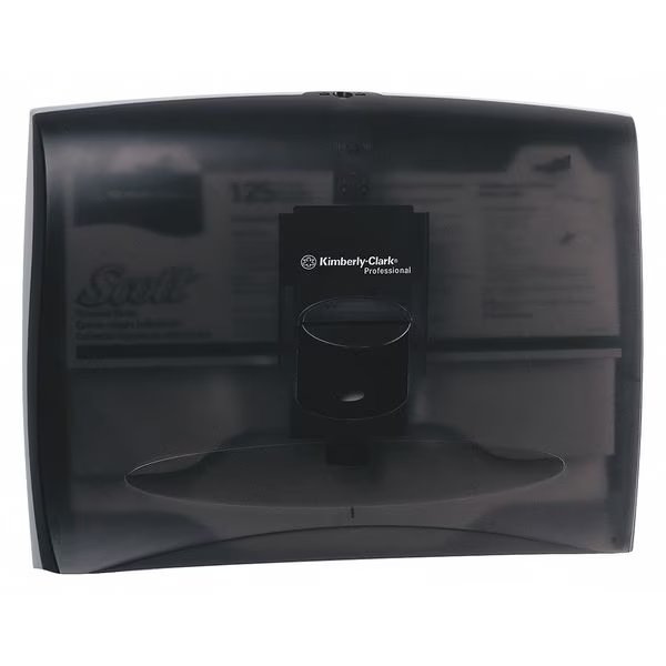 Personal Seat Cover Dispenser (09506), Black, 17.5" x 13.25" x 2.25" (Qty 1), Kimberly-Clark Professional, Mfr#: 9506