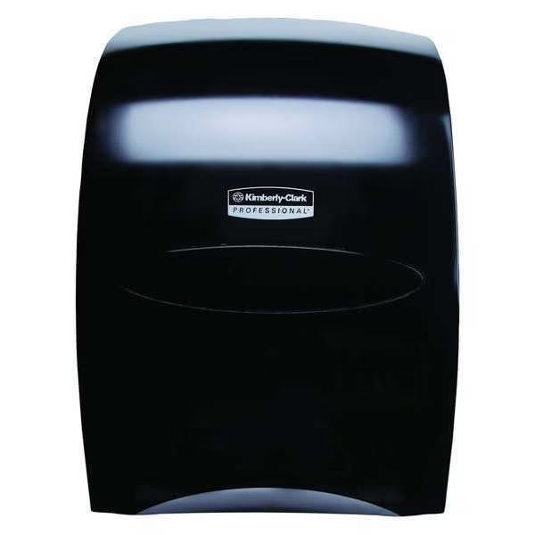 Sanitouch Manual Hard Roll Towel Dispenser, Black, for 1.75" Core, 12.63" x 16.13" x 10.2", Qty 1, Kimberly-Clark Professional, Mfr#: 09996