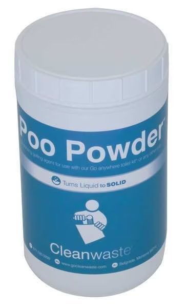 Poo Powder Waste Treatment, 120 Scoops, Cleanwaste, Mfr#: D105POW