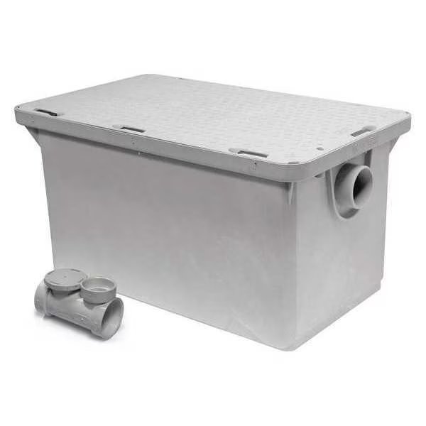 2" Pipe Dia., PP Thermoplastic, Interceptor, Grease Interceptor, Endura, Mfr#: 3925XTA02