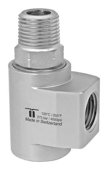 Rotary Union, WDCL Swivel, NPTF, 1/2In, Mosmatic, Mfr#: 43.364