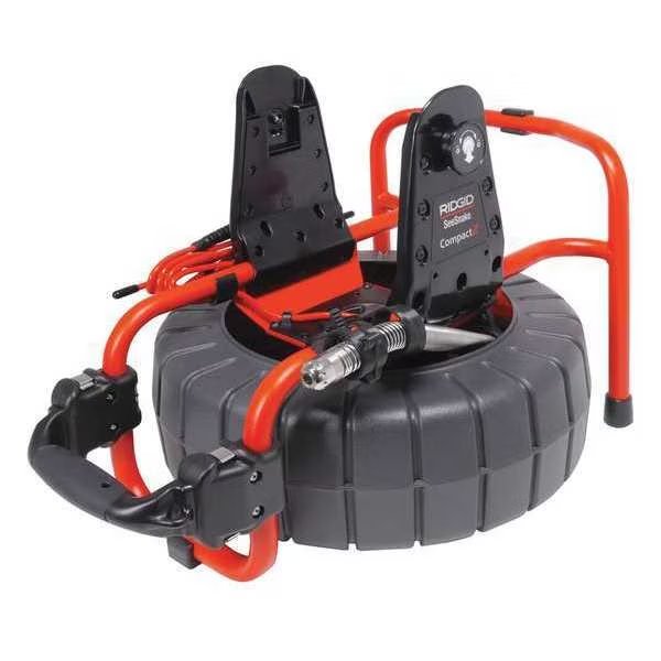 Pipe Inspection Camera Reel, 28 in. L, Ridgid, Mfr#: Compact2