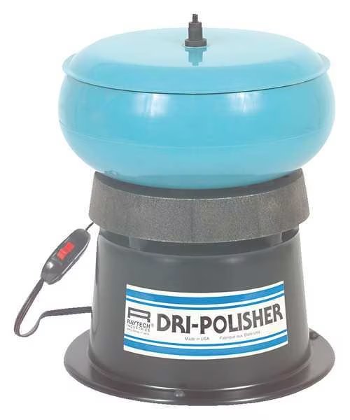 Vibratory Tumbler System, 0.12 cu.ft., Raytech, Mfr#: 23012R