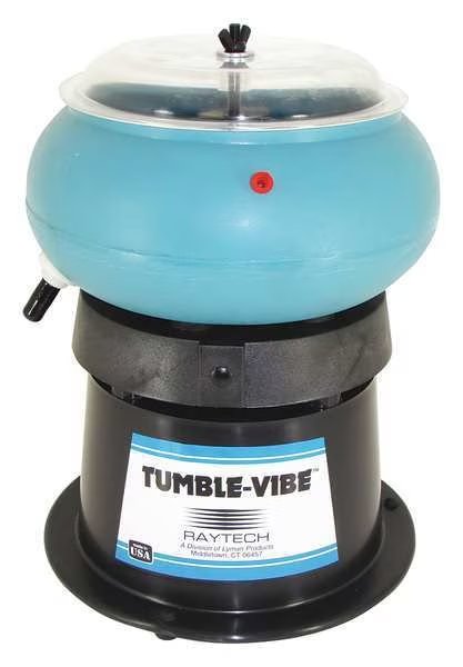 Vibratory Tumbler System, 0.10 cu.ft., Raytech, Mfr#: 23009R