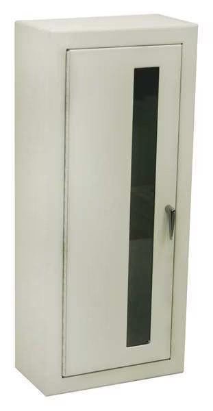 Fire Extinguisher Cabinet, Surface Mount, 26 1/2 in Height, 10 lb, Alta, Mfr#: 7024-DV