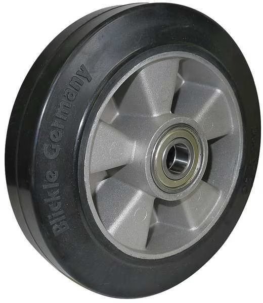 Caster Wheel, Rubber, 5 in., 595 lb., EnjoyTool Select, Mfr#: ALEV 127/20K-BB0.5