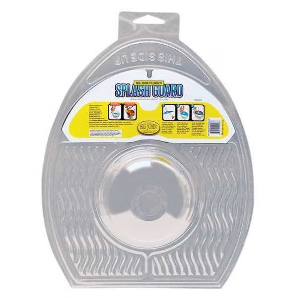 Plunger Splash Guard, Plastic, Adjstbl, PK3, Big John, Mfr#: PSG