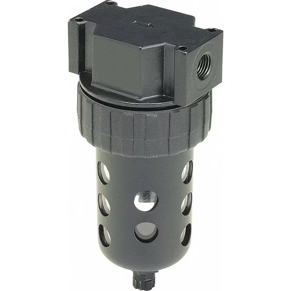 Compressed Air Filter, Pipe Size 3/8" NPT, Parker, Mfr#: 06F22AC