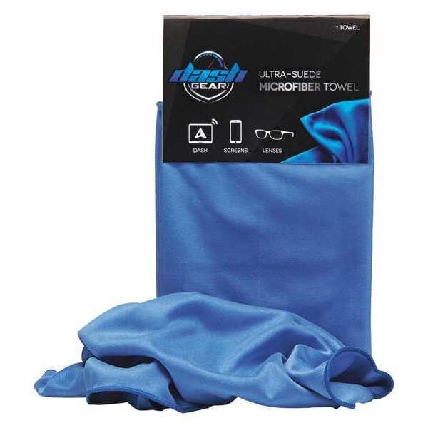 Cloth Wipe High Quality Microfiber 12" x 12", Blue, Sheets/PK, Dash Gear, Mfr#: 87001