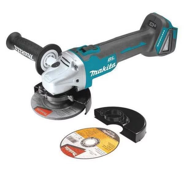 18V LXT® Brushless 4-1/2" / 5" Cut-Off/Angle Grinder, Slide, Makita, Mfr#: XAG04Z