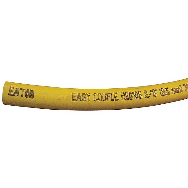 Easy Couple Hose, 1/2" I.D., 250 ft L, Yllw, Boston, Mfr#: H20108YL-250R