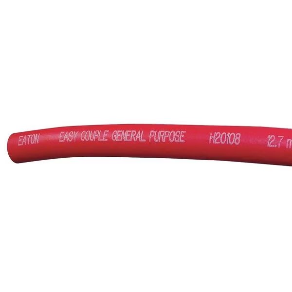 Easy Couple Hose, 1/2" I.D., 250 ft. L, Red, Boston, Mfr#: H20108RD-250R
