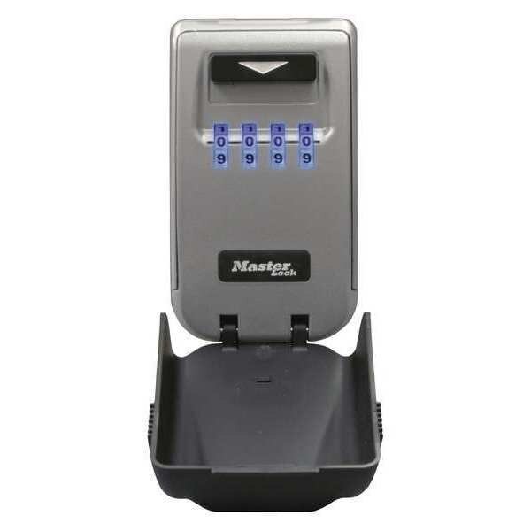 Security Safe, Black/Gray, Weight 1.15 lb., Master Lock, Mfr#: 5425D