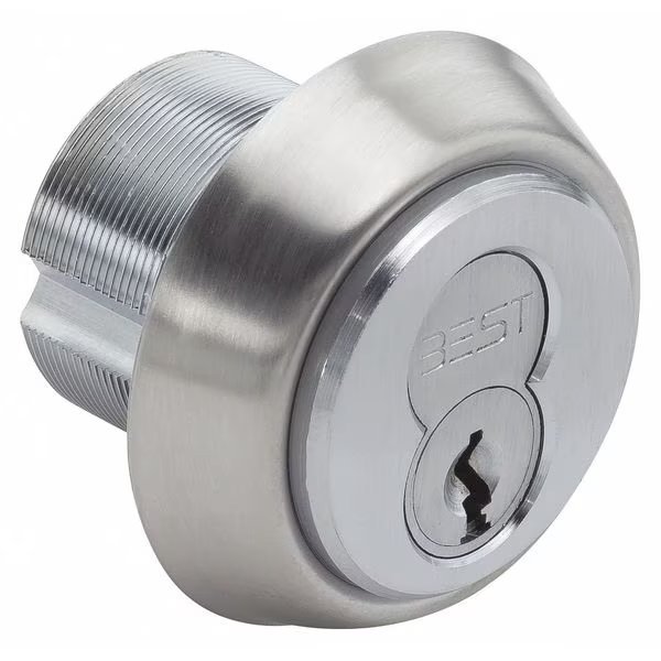 Mortise Cylinder, Satin Chrome, Best, Mfr#: 1E74C181RP5626