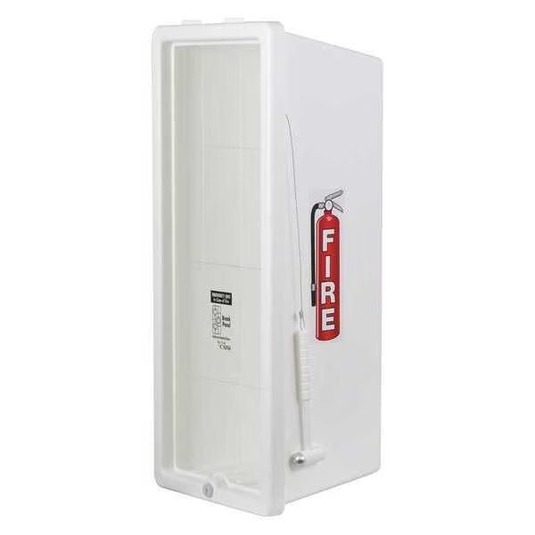Fire Extinguisher Cabinet, Surface Mount, 28 1/2 in Height, 20 lb, Cato, Mfr#: 105-20 WWC-H