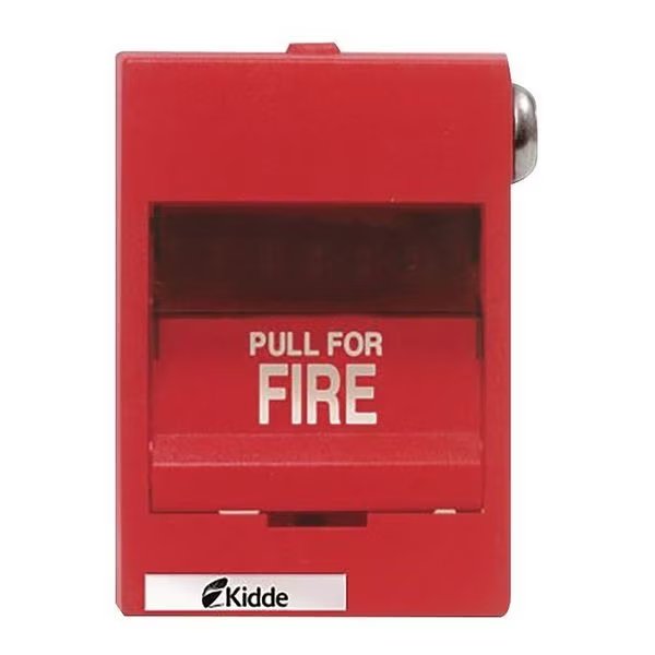 Fire Alarm Pull Station, Red, 3-3/8" D, Kidde, Mfr#: K-277B-1110