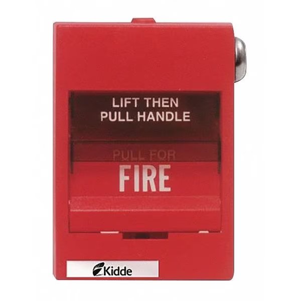 Fire Alarm Pull Station, Red, 3-5/8" D, Kidde, Mfr#: K-278B-1110