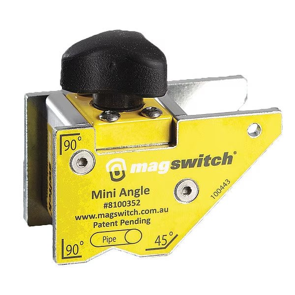 Welding Angle, 90 lb. Max. Pull, Steel, Magswitch, Mfr#: 8100352