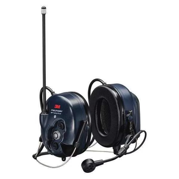 Behind-the-Neck Communication Headset, 28 dB, Dark Blue, 3M Peltor, Mfr#: MT73H7B4D10-NA
