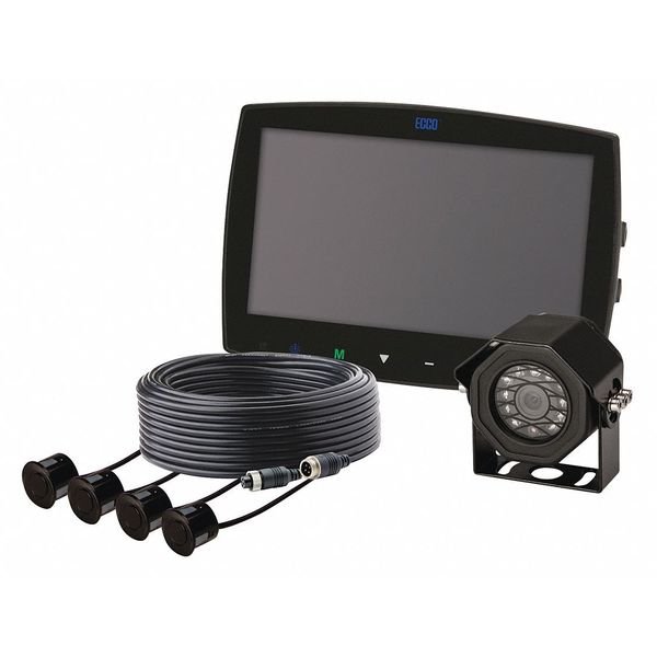 Reversing Sensor System, 7", Gemineye, Mfr#: EC7004-SK