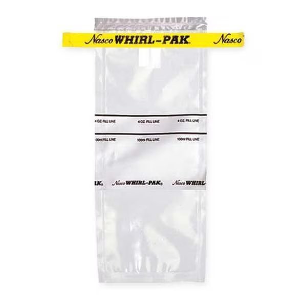 Sampling Bag, Write-On, 4 oz., PK500, Whirl-Pak, Mfr#: B01062