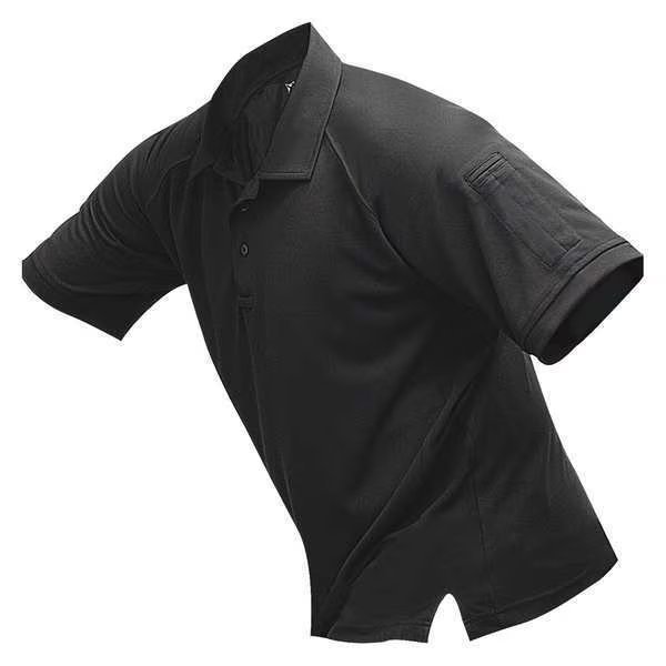 Mens Tactical Polo, Black, Short Sleeve, L, Vertx, Mfr#: VTX4000BKP