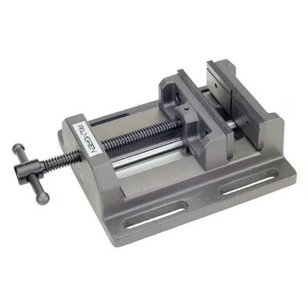 Drill Press Vise, Low Profile, 6in Jaw W., Palmgren, Mfr#: 9612601