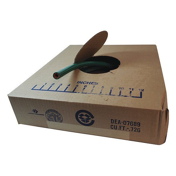 Silicone Heater Hose, 50in. L, 1/4in. dia., Detroit Flex Defense, Mfr#: 5521-025X50