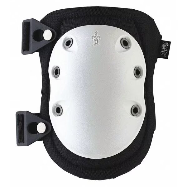 Textured Cap Knee Pad, Buckle, Wht Cap, PR, Proflex By Ergodyne, Mfr#: 315
