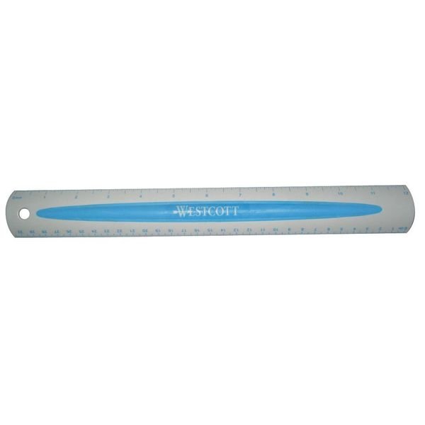 Ruler, Plastic, 12 In, Finish: Pink, Westcott, Mfr#: 14375-100