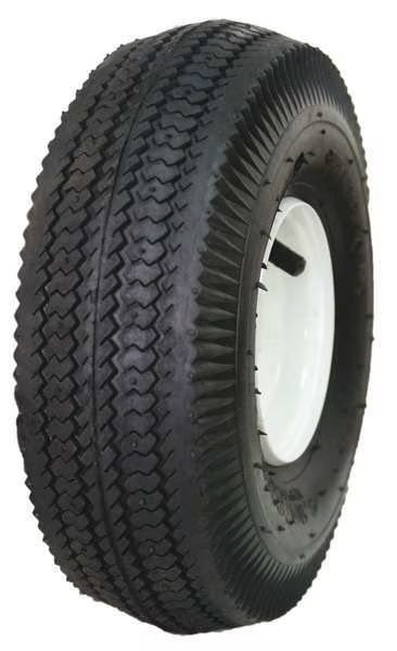 Hi-Run Sawtooth 25 PSI 4.1" x 3.5-4" 4-Ply Tire and Wheel, Hi-Run, Mfr#: CT1009