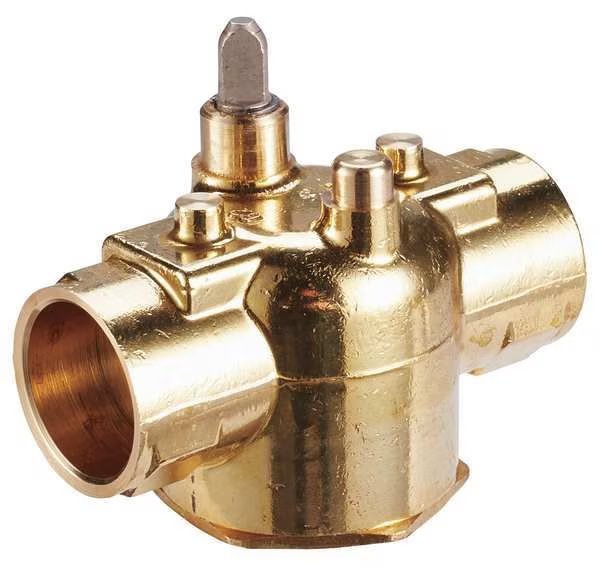 Zone Valve, 2 Way, On/Off, Sweat 1/2, Johnson Controls, Mfr#: JT2212