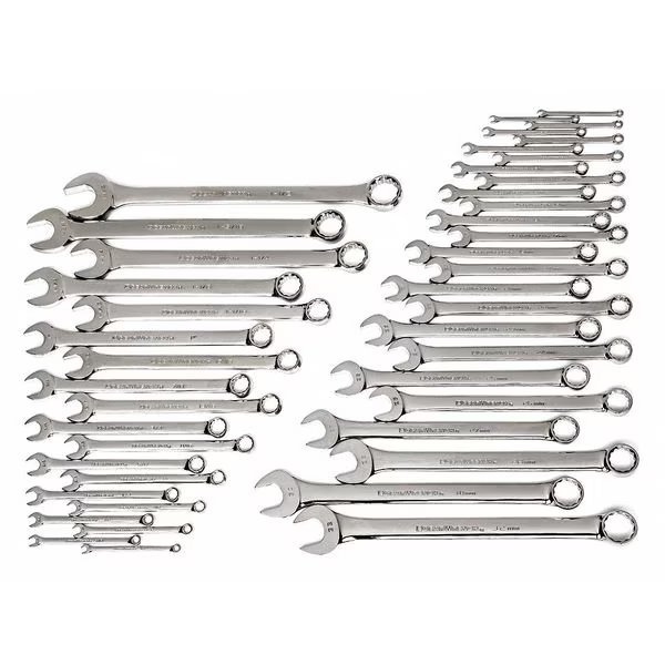 44 Piece 12 Point Long Pattern Combination SAE/Metric Wrench Set, Gearwrench, Mfr#: 81919