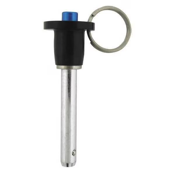 Ball Lock Pin, Button Handle, 2" Grip L, EnjoyTool Select, Mfr#: LBR-SS7113