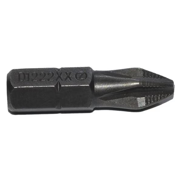 Insert Bit, Hex Shank, Single End, PK5, Zephyr, Mfr#: D1222XXACR-B-5PK