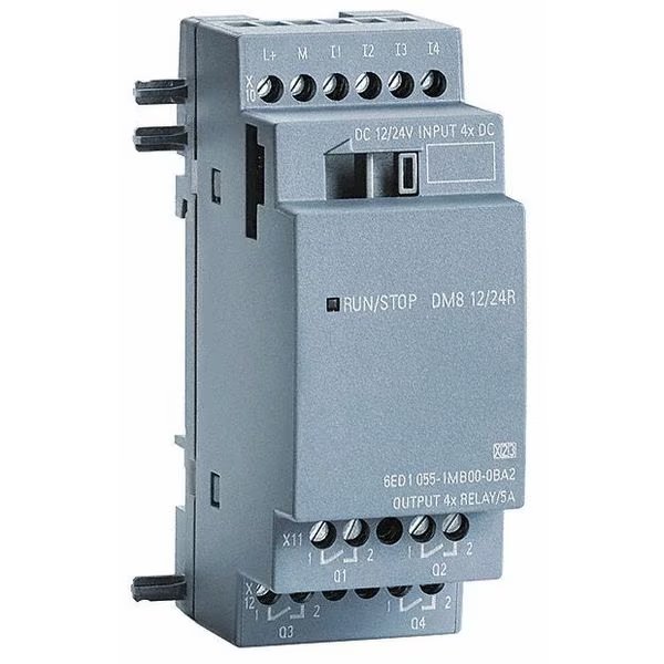 Input/Output Module, 4 Inputs, 4 Outputs, Siemens, Mfr#: 6ED10551MB000BA2