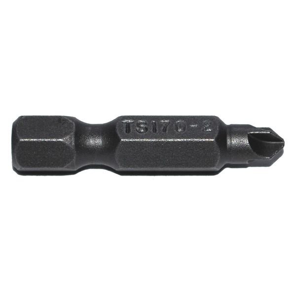 Power Bit, Hex Shank, Single End, PK5, Zephyr, Mfr#: TS170-2-5PK