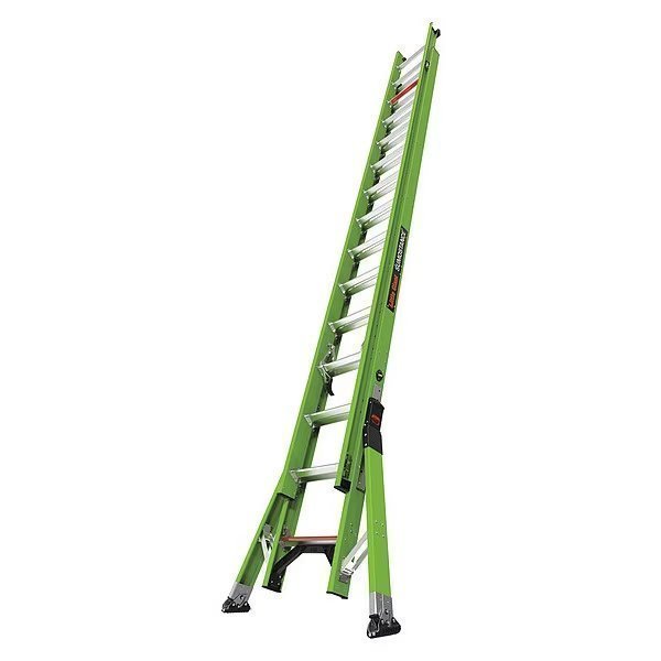 28 ft Fiberglass Extension Ladder, 375 lb Load Capacity, Little Giant Ladders, Mfr#: 17228