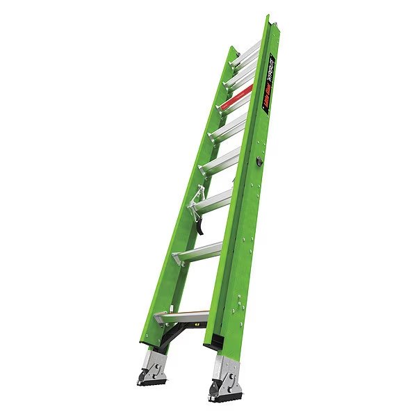 16 ft Fiberglass Extension Ladder, 375 lb Load Capacity, Little Giant Ladders, Mfr#: 17916